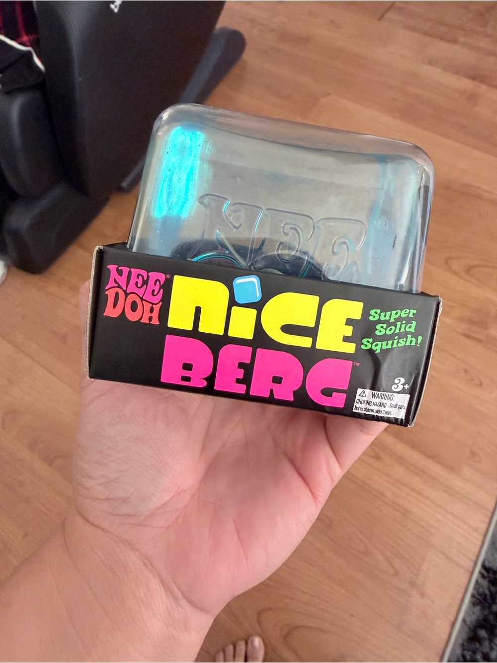 Nee Doh Nice Berg Squish Toy - Blue